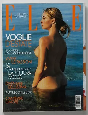 Elle Italia Fashion Magazine May  2003 Emmanuelle Beart Special Au Naturale • $29.99