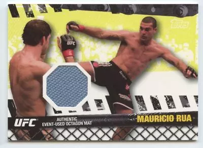 2010 UFC Fight Mat Relic #FM-MR Mauricio Rua NM-MT MEM  • $5.80