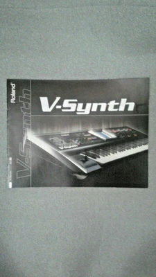 $65 • Buy Roland V-synth Original Very Rare Brochure, Detailed Specs In One Place, Likenew