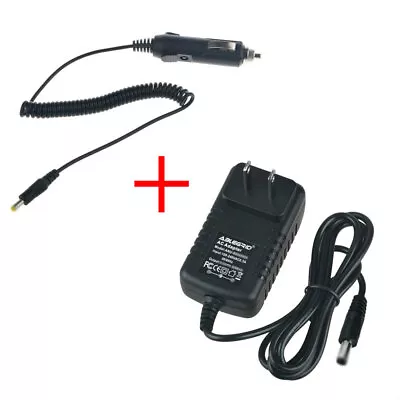 12V 2A Wall Adapter + Car Charger For Motorola Xoom Tablet Power Supply Mains • $10.99