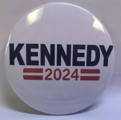 2024 Robert F. Kennedy Jr. For President 2.25 Pinback Button Badge Pin White • $2.49