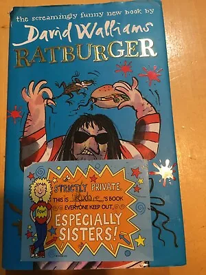 Ratburger By David Walliams (Hardcover 2012) • £3.21