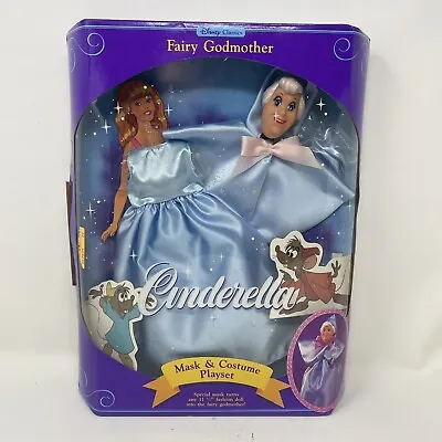 Nrfp Barbie Doll Mattel Disney Vintage 1991 Cinderella Mask & Costume #2419 • $29.95