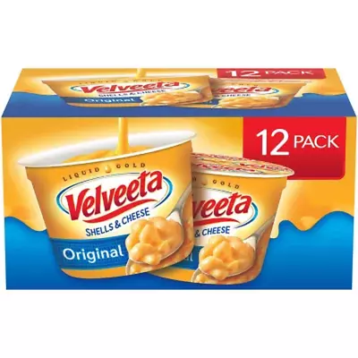 Velveeta Shells And Cheese Original Microwavable Sauce Cups (12 Ct.) • $18.99