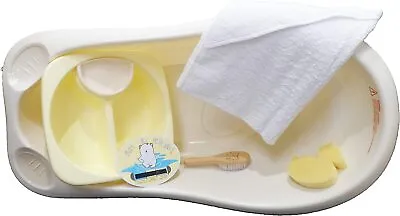 £32.99 • Buy Baby Bath Set Bath Top & Tail Towel Sponge Thermometer Winnie The Pooh Brush