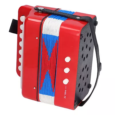 Children's Accordion Toy 7 Keys Educational Small Accordion Musical Instrument • $40.90