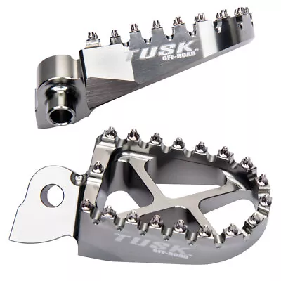 Tusk Billet Aluminum Race Foot Pegs Fits KAWASAKI KX250F KX450F KX250 KX450 X • $68.88