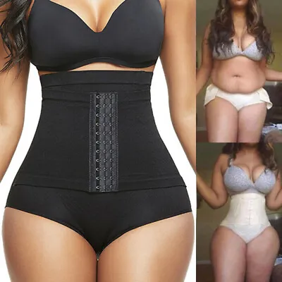 Women High-Waist Magic Shapewear Panties Tummy Control Body Shaper Slim Knickers • £7.79