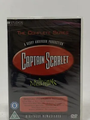 -new- Captain Scarlet And The Mysterons Complete Series 1-5 Dvd Season 1 2 3 4 5 • £19