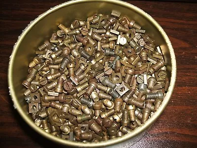 Tin Of Meccano Nuts And Bolts - About 575g In Weight • £5.99