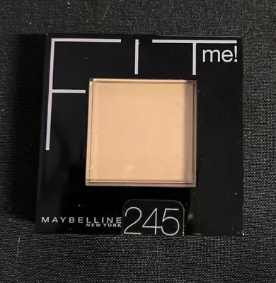 NEW SEALED ~ MAYBELLINE Fit Me! Smooth Pressed Powder ~ #245 Beige Moyer - MED. • $6