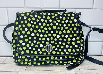 Vera Bradley Lucky Dots Flap Turn Lock Cross Body Bag Purse Hipster • $15