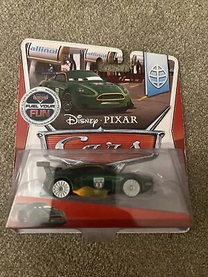 Mattel   Disney Pixar   1:55 Scale Diecast   Cars 2   Nigel Gearsley WITH FLAMES • £14.99
