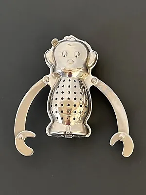 Stainless Steel Monkey Loose Tea Infuser With Movable Arms 2.5” • $6