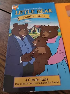 Little Bear:  Family Tales (Nick Jr. VHS 1998) 4 Tales Plus Maurice Sendak • $7