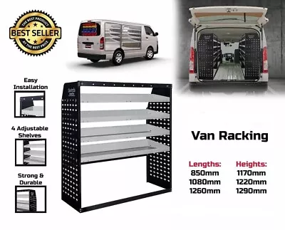 310mm/430mm Deep Universal Van Shelving Van Racking Cargo Storage System 03 • $424