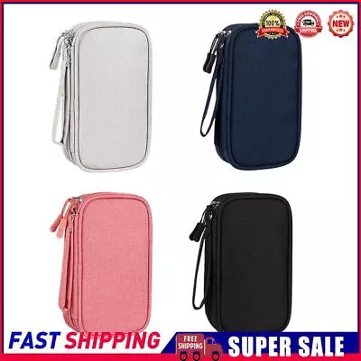 Digital Storage Bag Cable Organizer Portable Charger Cable Earphones Holder • £9.17