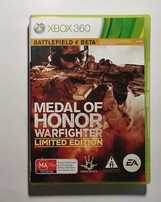 Medal Of Honor : Warfighter - Microsoft Xbox 360 - FPS Action Game Free Postage • $10.95