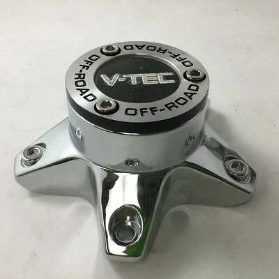 $25 • Buy Vision V-Tec Wheel Center Hub Cap Chrome C394-65-CAP 5.5  Small 5 Lug OLD LOGO