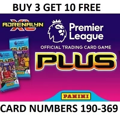 £1.25 • Buy Panini Adrenalyn XL Premier League Plus 2023 Cards Numbers 190 - 369