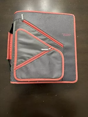 Five Star 1-1/2 Inch Zipper Binder 3 Ring Binder With Pockets • $9.99