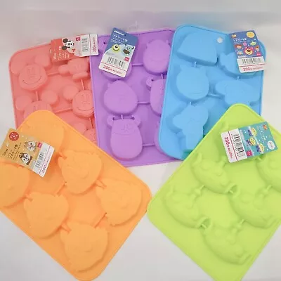 [LOT 5] DAISO Disney Silicone Cake Chocolate Mold Mickey Monsters Inc Toy Story • $40