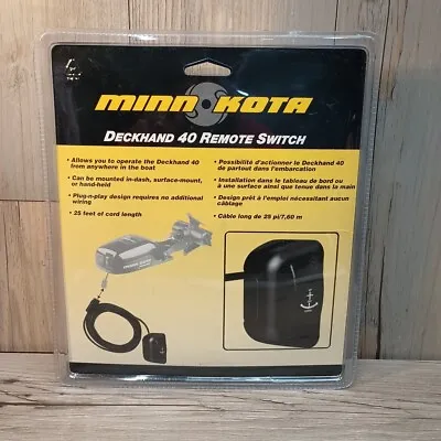 Minn Kota New Deckhand 40 Remote Switch For Deckhand 40 Anchor Winch 1810150 • $60