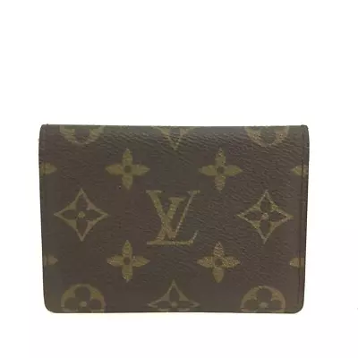 Louis Vuitton Monogram Porte 2 Cartes Vertical Pass Card Case/6Y0208 • £0.80