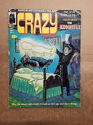 Crazy Magazine #6 The Exorcist  Parody Marvel Comics 1974. M3 • $12.79