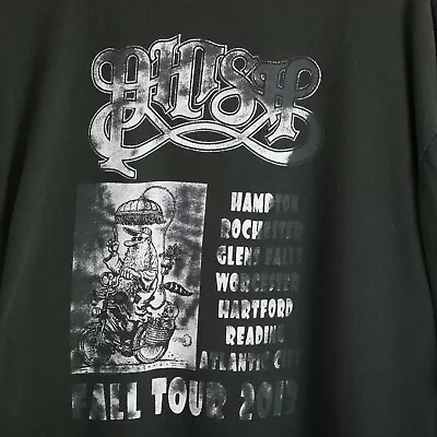 RARE R Crumb PHISH Fall Tour 2013 Longsleeve T-Shirt Size L • $45