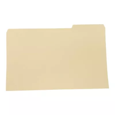 100 Folders Smead Legal Size 1/3 Cut Right Position Manila File Folders • $21.84