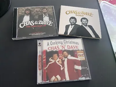 3 X Chas & Dave CD Joblot / Bundle Best Of/Gold & Christmas+Jamboree Bag • £10