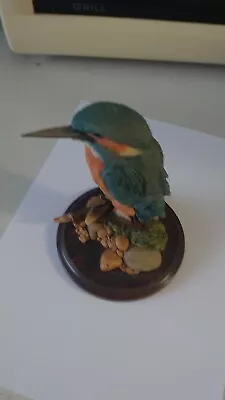 Lovely Small Kingfisher Figure By Country Artists • £2.49