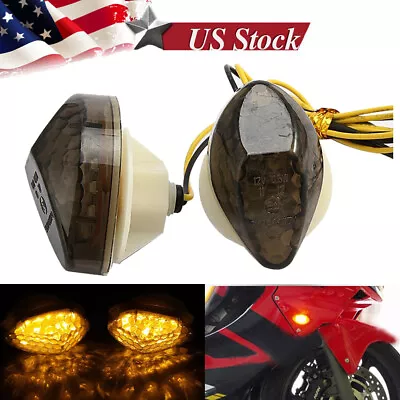 For Honda CBR 600 F4 F4i 12V LED Turn Signal Light Blinker 2001-2006 Motorcycle • $11.99