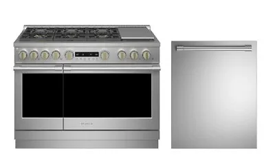 Monogram 48  All Gas Professional Range & Dishwasher ZGP486NDTSS • $11000