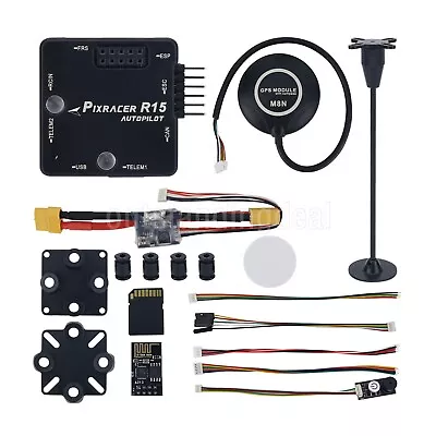 Pixracer R15 PIXHAWK Flight Controller Kit For Multicopter Fixed Wing Drone Os67 • $196.68