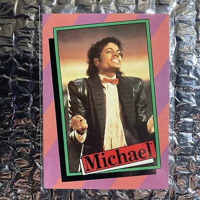 1984 Topps Michael Jackson Trading Series 1 Card  #26 • $2