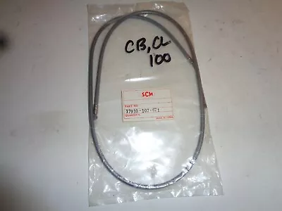 Honda Throttle Cable CB100/ CL100  Grey SCM 17910-107-671 • $16