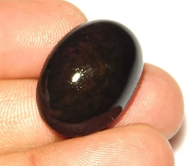 21.ct Natural Rainbow Obsidian Eye Oval Cabochon Jewelry Making Gemstone At=72 • $10.66