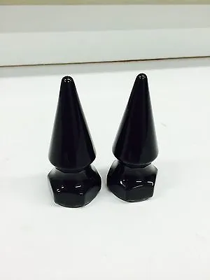 2 BLACK 3/4 -16 SPIKE NUTS Chopper Bobber Custom Pike Harley Hd Xs650 Cb750 Axle • $79.84