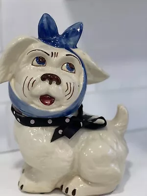 Vintage Mugsy Dog -  Toothache  By Shawnee Pottery Cookie Jar Collectible • $98