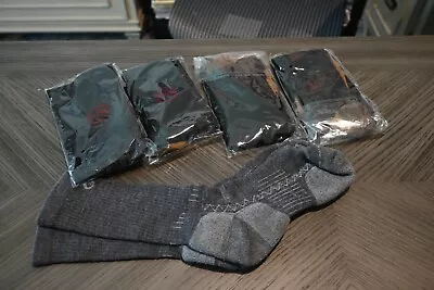 4 Pairs Pack Mens Thin Silky Sheer Dress Socks Breathable + Bonus Grey Sock NEW • $18