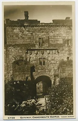 The Gateway Cockermouth Castle Cumberland Vintage Real Photo Postcard E7 • £4.95