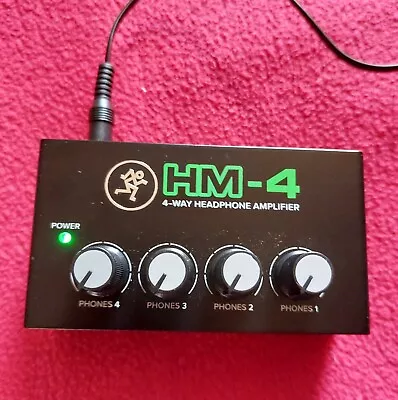 £30 • Buy Mackie HM-4 - Four-Channel Headphone Amplifier