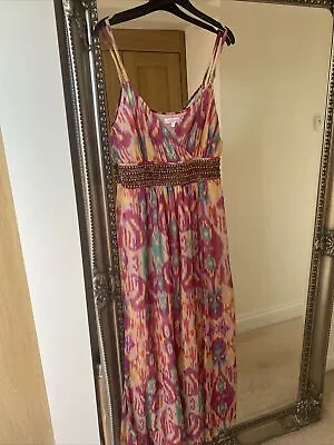 £55 • Buy Butterfly By Matthew Williamson Maxi Dress Size 12 New