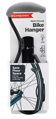 Schwinn Bike Hook Wall Mount Vertically Storage Your Bike Black (New-Open Box) • $7.95