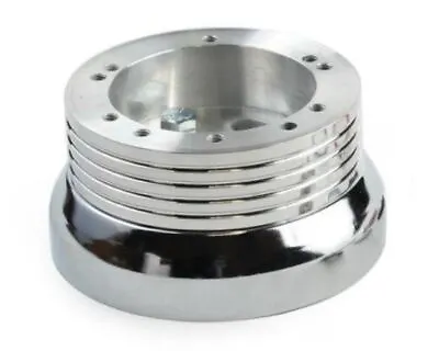 5 And 6 Hole Billet Steering Wheel Adapter Polished Fits 49-56 Fords Most Models • $56