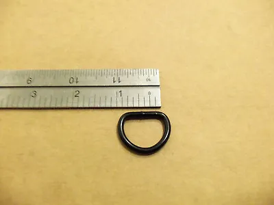 3/4  Black Welded D Rings (Pack Of 25)  • $12