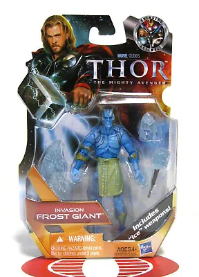 Marvel Universe Thor Marvel Action Figure Invasioin Frost Giant 4 In. Hasbro MOC • $9.99