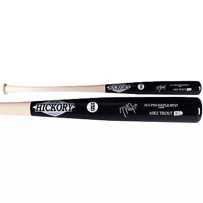 Mike Trout Los Angeles Angels Of Anaheim Signed Game Model Old Hickory Bat • $899.99